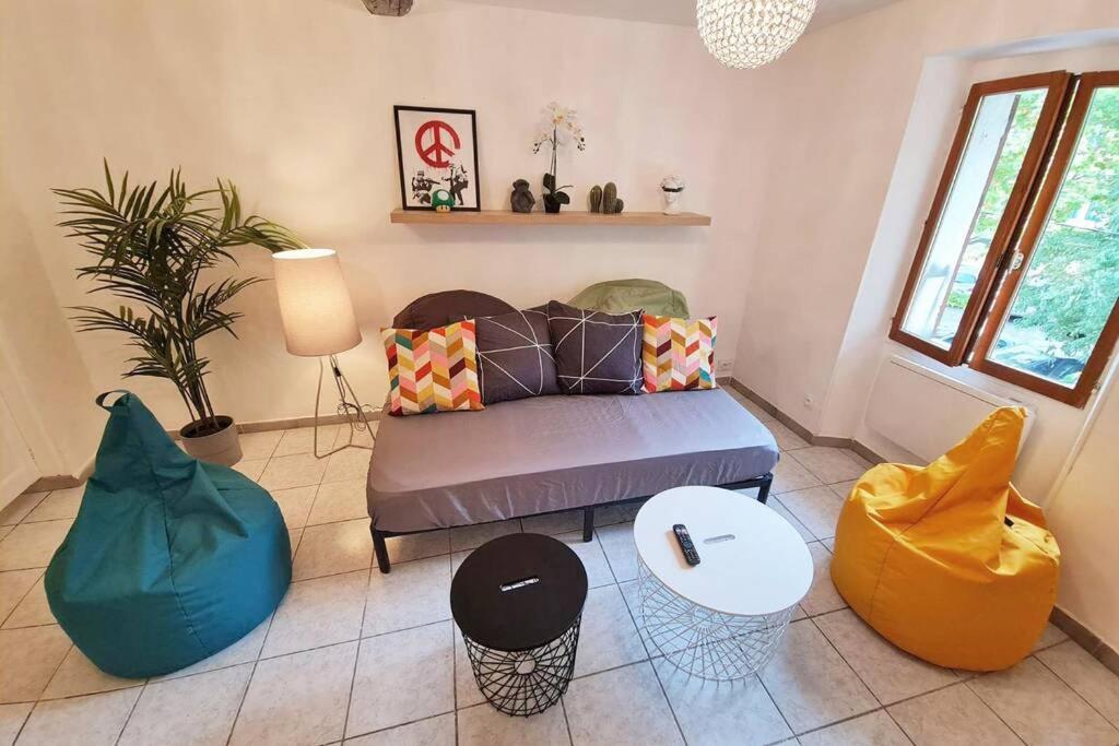 Gregbnb - T2 Design 42M2 - Toulon Est - Wifi Fibre - N5 Екстер'єр фото